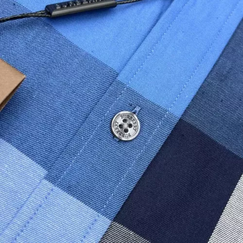 Replica Burberry Shirts Short Sleeved For Men #1318150 $45.00 USD for Wholesale