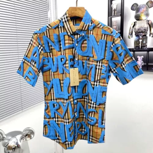 Burberry Shirts Short Sleeved For Men #1318154