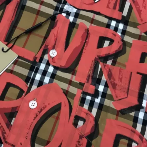 Replica Burberry Shirts Short Sleeved For Men #1318155 $48.00 USD for Wholesale