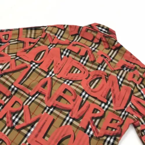 Replica Burberry Shirts Short Sleeved For Men #1318155 $48.00 USD for Wholesale