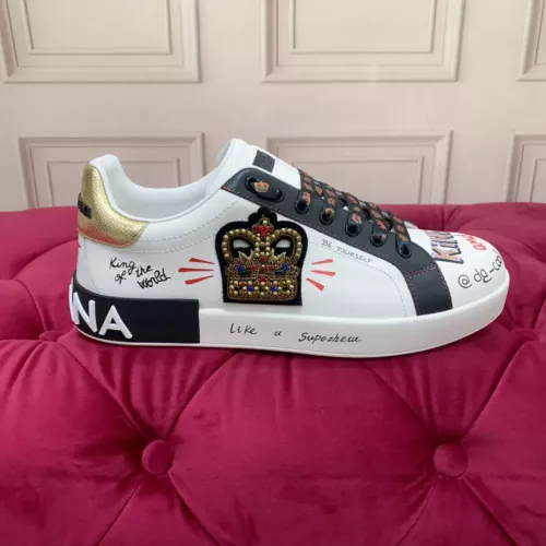 Replica Dolce & Gabbana D&G Casual Shoes For Women #1318168 $118.00 USD for Wholesale