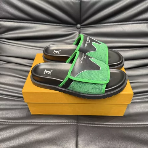 Replica Louis Vuitton Slippers For Men #1318221 $56.00 USD for Wholesale