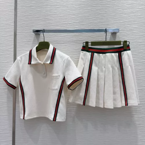 Gucci Tracksuits Short Sleeved For Women #1318318