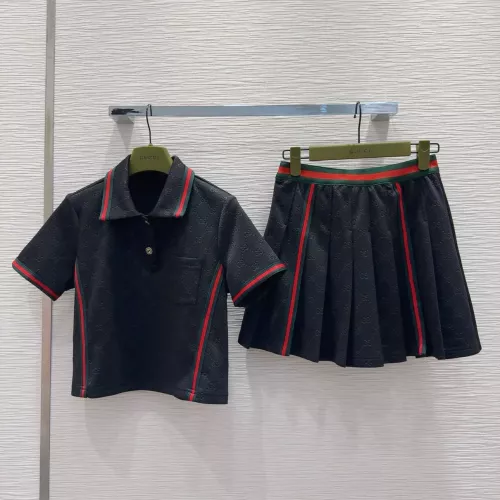 Gucci Tracksuits Short Sleeved For Women #1318320