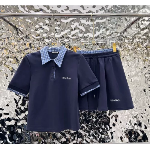 MIU MIU Tracksuits Short Sleeved For Women #1318324