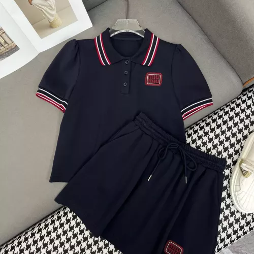 MIU MIU Tracksuits Short Sleeved For Women #1318328