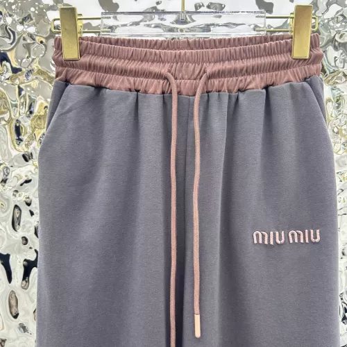 Replica MIU MIU Tracksuits Short Sleeved For Women #1318342 $76.00 USD for Wholesale