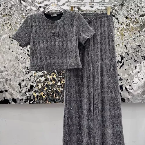 MIU MIU Tracksuits Short Sleeved For Women #1318347