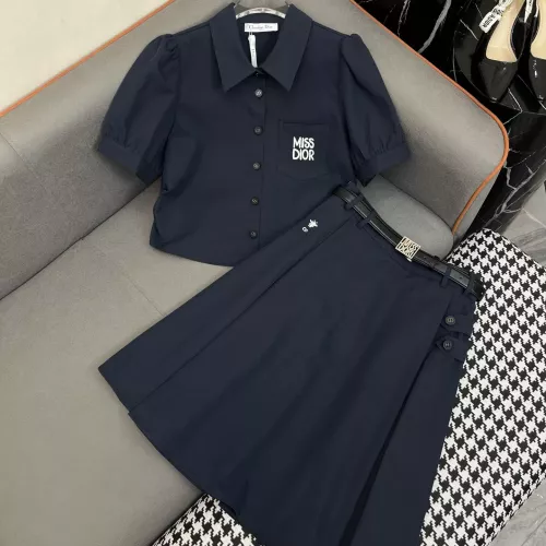 Christian Dior Tracksuits Short Sleeved For Women #1318357