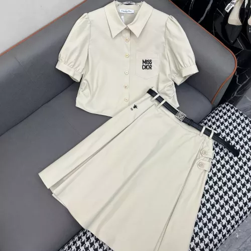 Christian Dior Tracksuits Short Sleeved For Women #1318358