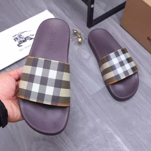 Replica Burberry Slippers For Men #1318366 $48.00 USD for Wholesale