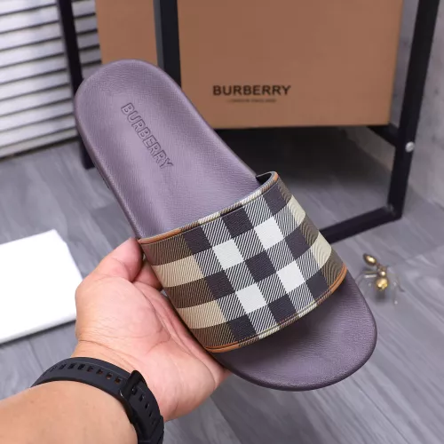 Replica Burberry Slippers For Men #1318366 $48.00 USD for Wholesale