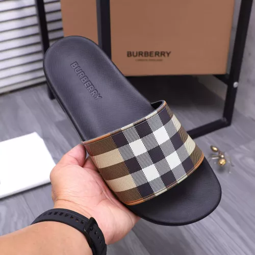 Replica Burberry Slippers For Men #1318368 $48.00 USD for Wholesale
