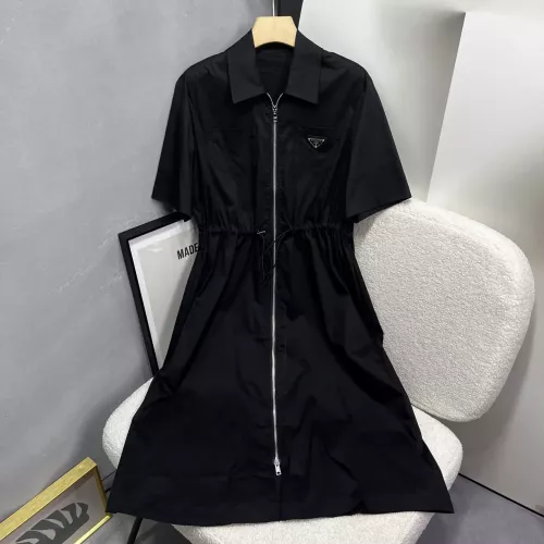 Prada Dresses Short Sleeved For Women #1318380
