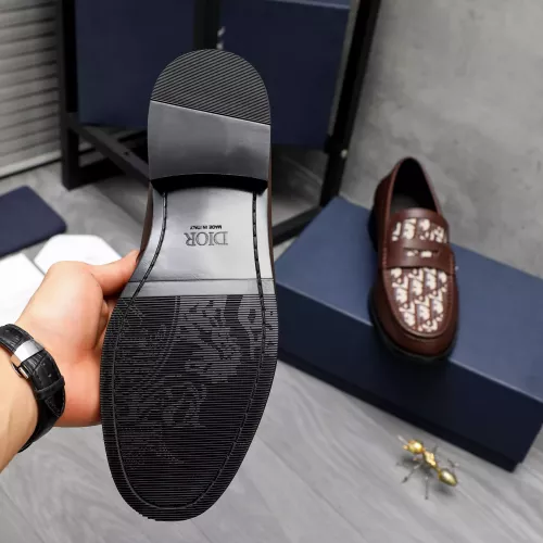 Replica Christian Dior Leather Shoes For Men #1318396 $100.00 USD for Wholesale