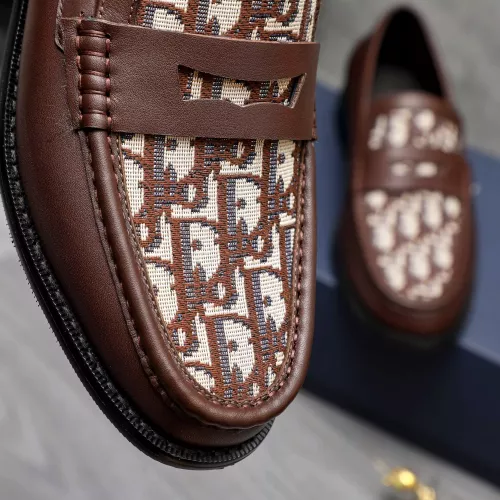 Replica Christian Dior Leather Shoes For Men #1318396 $100.00 USD for Wholesale