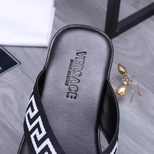 Replica Versace Slippers For Men #1318411 $42.00 USD for Wholesale
