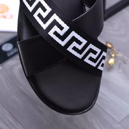 Replica Versace Slippers For Men #1318415 $42.00 USD for Wholesale