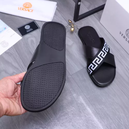 Replica Versace Slippers For Men #1318415 $42.00 USD for Wholesale