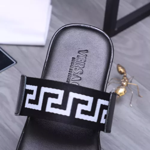 Replica Versace Slippers For Men #1318417 $42.00 USD for Wholesale