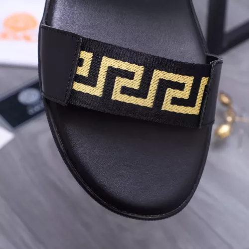 Replica Versace Slippers For Men #1318418 $42.00 USD for Wholesale