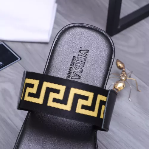 Replica Versace Slippers For Men #1318418 $42.00 USD for Wholesale