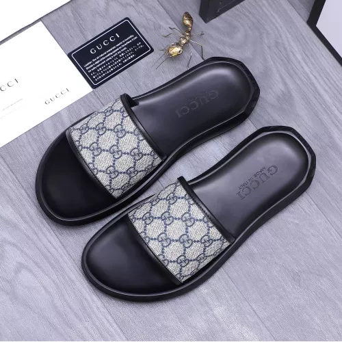 Replica Gucci Slippers For Men #1318420 $45.00 USD for Wholesale