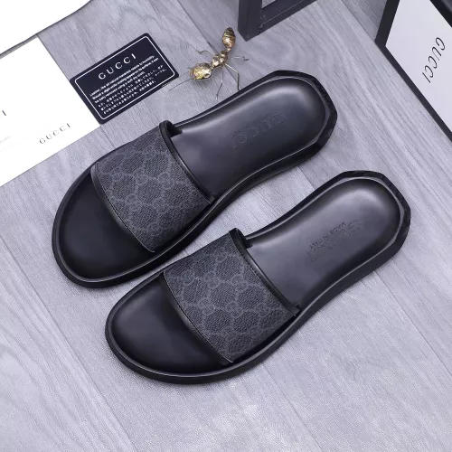 Replica Gucci Slippers For Men #1318421 $45.00 USD for Wholesale