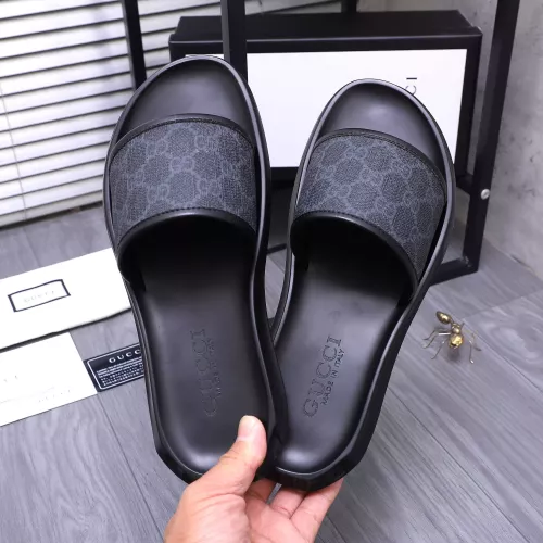 Replica Gucci Slippers For Men #1318421 $45.00 USD for Wholesale