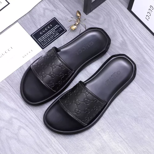 Replica Gucci Slippers For Men #1318422 $45.00 USD for Wholesale