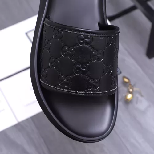 Replica Gucci Slippers For Men #1318422 $45.00 USD for Wholesale