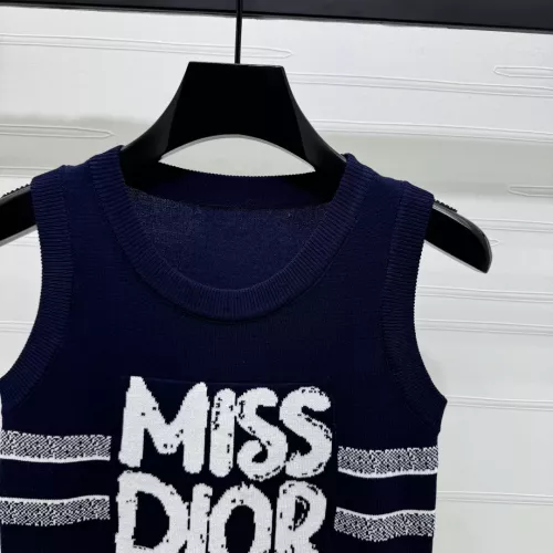 Replica Christian Dior T-Shirts Sleeveless For Women #1318430 $80.00 USD for Wholesale
