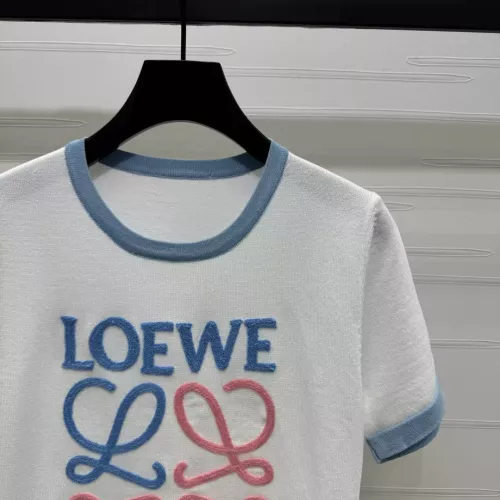 Replica LOEWE T-Shirts Short Sleeved For Women #1318434 $82.00 USD for Wholesale
