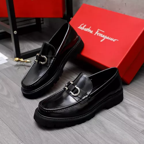Salvatore Ferragamo Leather Shoes For Men #1318439