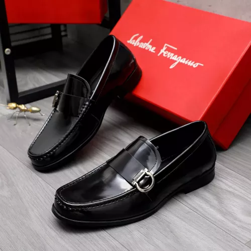 Salvatore Ferragamo Leather Shoes For Men #1318446