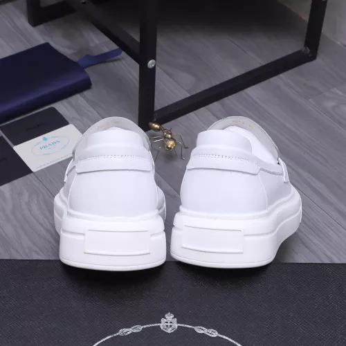 Replica Prada Leather Shoes For Men #1318464 $96.00 USD for Wholesale