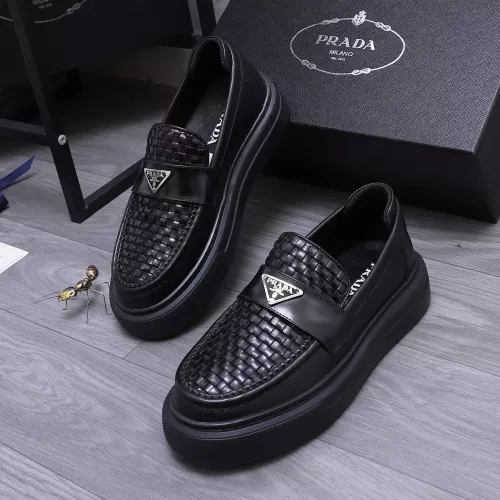 Prada Leather Shoes For Men #1318467