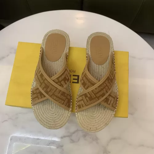 Replica Fendi Slippers For Men #1318479 $60.00 USD for Wholesale