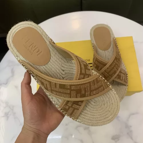 Replica Fendi Slippers For Men #1318479 $60.00 USD for Wholesale