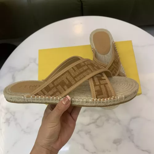 Replica Fendi Slippers For Men #1318479 $60.00 USD for Wholesale