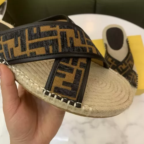 Replica Fendi Slippers For Men #1318485 $60.00 USD for Wholesale