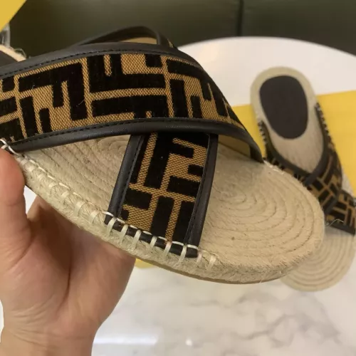Replica Fendi Slippers For Men #1318487 $60.00 USD for Wholesale