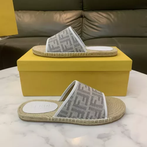 Replica Fendi Slippers For Men #1318488 $60.00 USD for Wholesale
