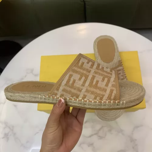 Replica Fendi Slippers For Men #1318491 $60.00 USD for Wholesale
