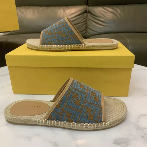 Replica Fendi Slippers For Men #1318494 $60.00 USD for Wholesale