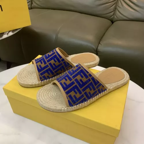 Fendi Slippers For Men #1318495 $60.00 USD, Wholesale Replica Fendi Slippers