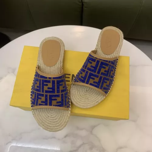Replica Fendi Slippers For Men #1318495 $60.00 USD for Wholesale