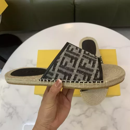 Replica Fendi Slippers For Men #1318497 $60.00 USD for Wholesale