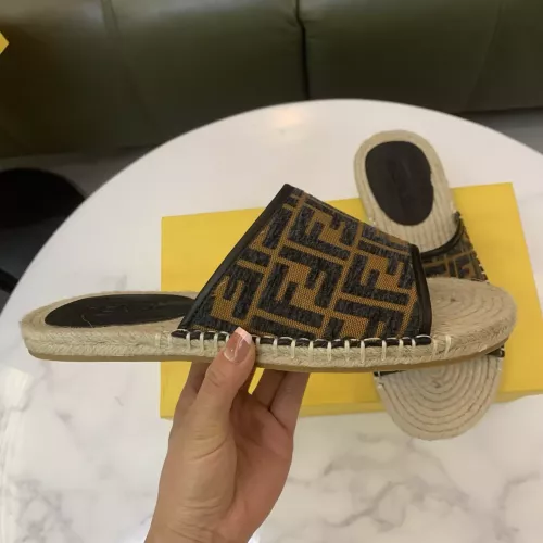Replica Fendi Slippers For Men #1318499 $60.00 USD for Wholesale