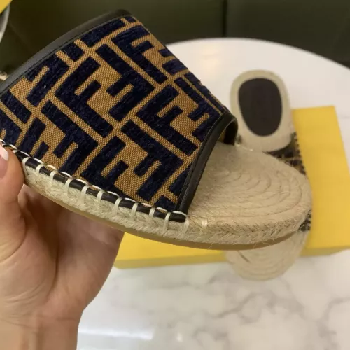 Replica Fendi Slippers For Men #1318500 $60.00 USD for Wholesale